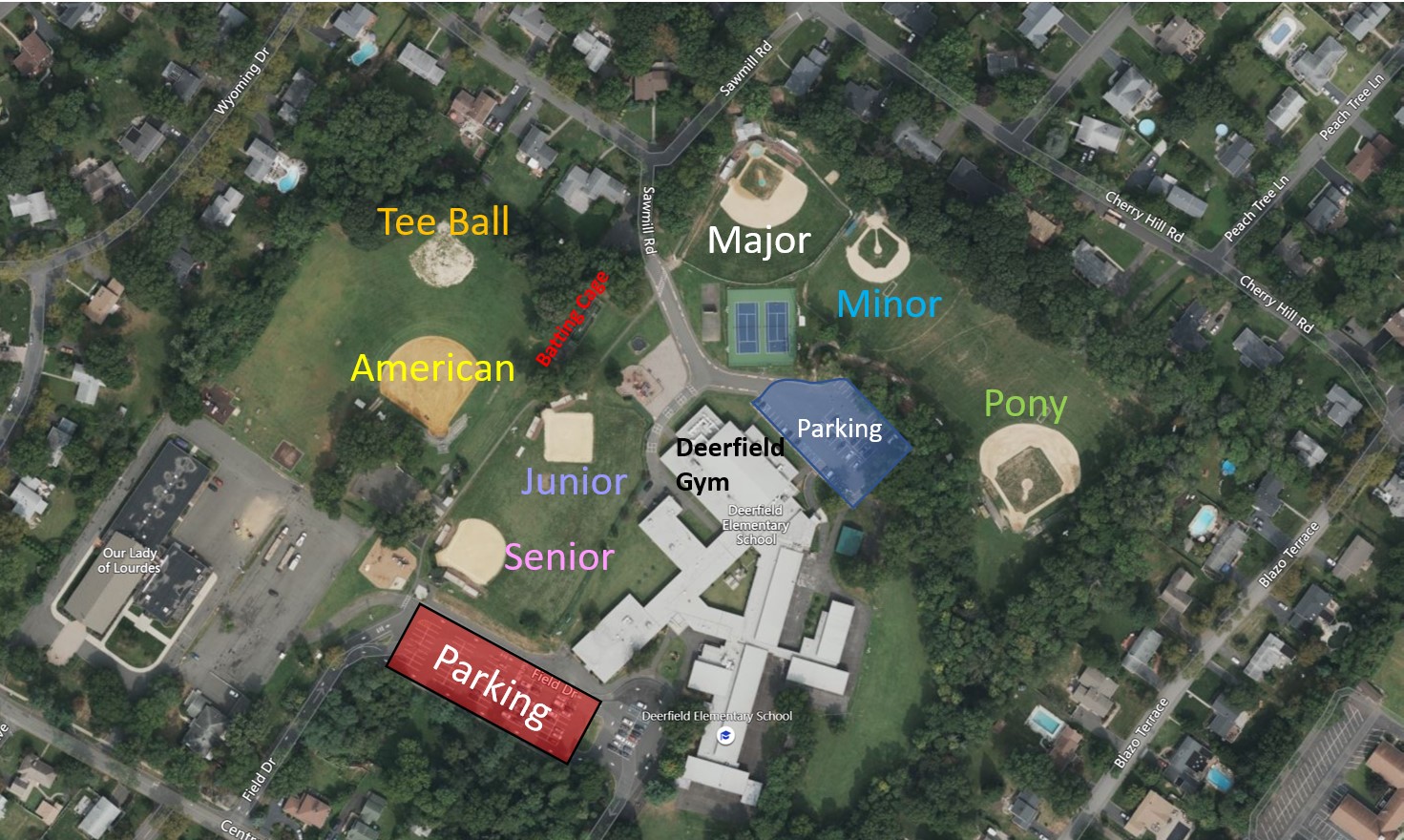 MSBL Field Map