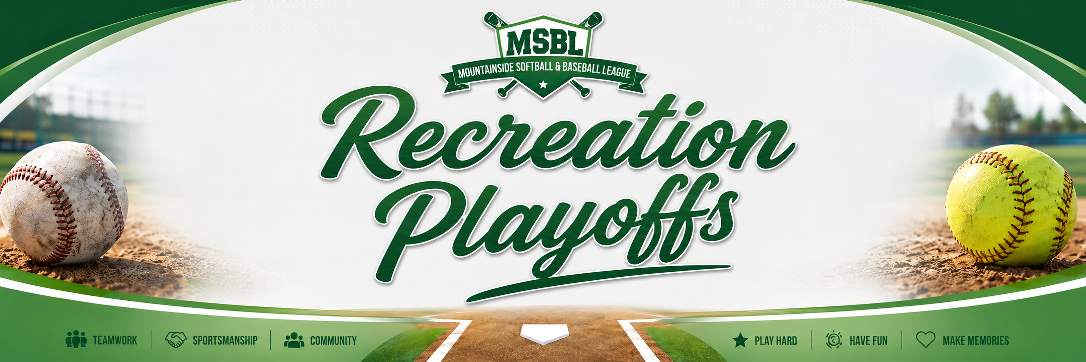 Recreation Playoffs Banner